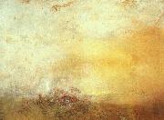 Joseph Mallord William Turner Sunrise with Sea Monsters oil painting